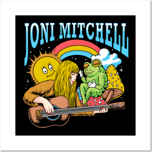 Joni Mitchell And The Frog Posters and Art